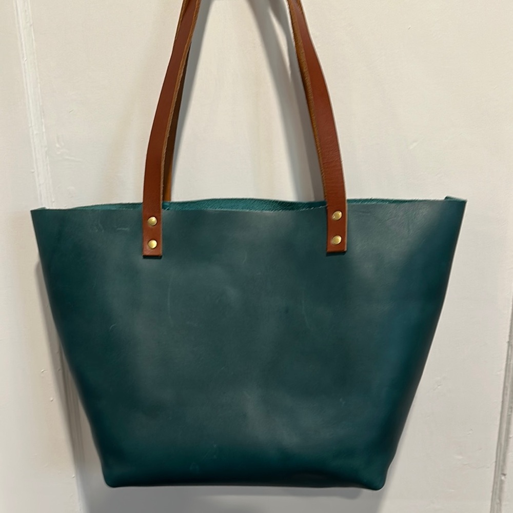 Portland leather large Caribbean tote - Picture 4 of 7